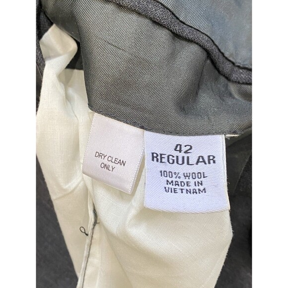 Joseph & Feiss Trio Two Piece Suit Jacket (42R) & Pants (36R) Set 100% Wool - Picture 6 of 13